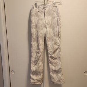 Gerry Weber Women's Patterned Cream Jeans